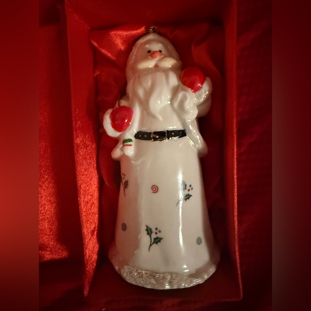 Baum Brothers Santa Claus porcelain figurine Christmas ornament